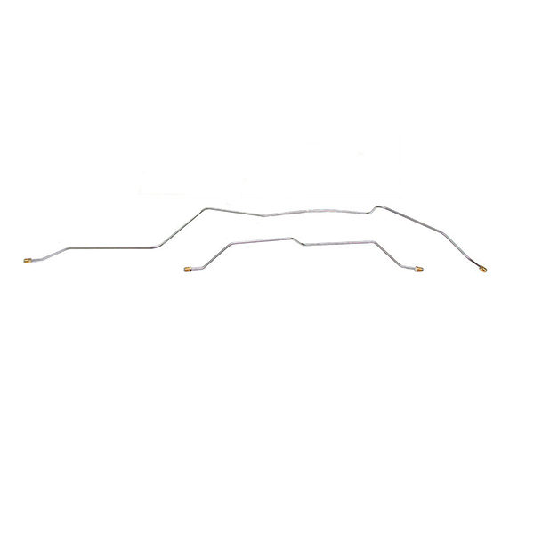 2002 GM Truck STAINLESS STEEL 1 TON 4 WD REAR AXLE BRAKE LINE 2 PCS - TRA0201SS (FITS C3500) | BR1525K