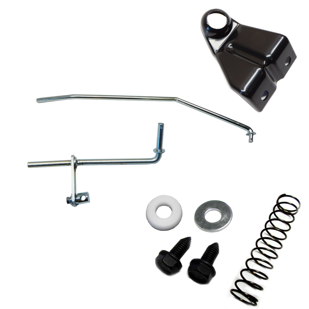 1970 Chevrolet El Camino STEERING COLUMN LOCKOUT BACKDRIVE ASSEMBLY KIT WITH HARDWARE FOR AUTOMATIC (INSULATOR, SPRING, FRAME BRACKET, SWIVEL & ROD ASSEMBLY) | ST11047C