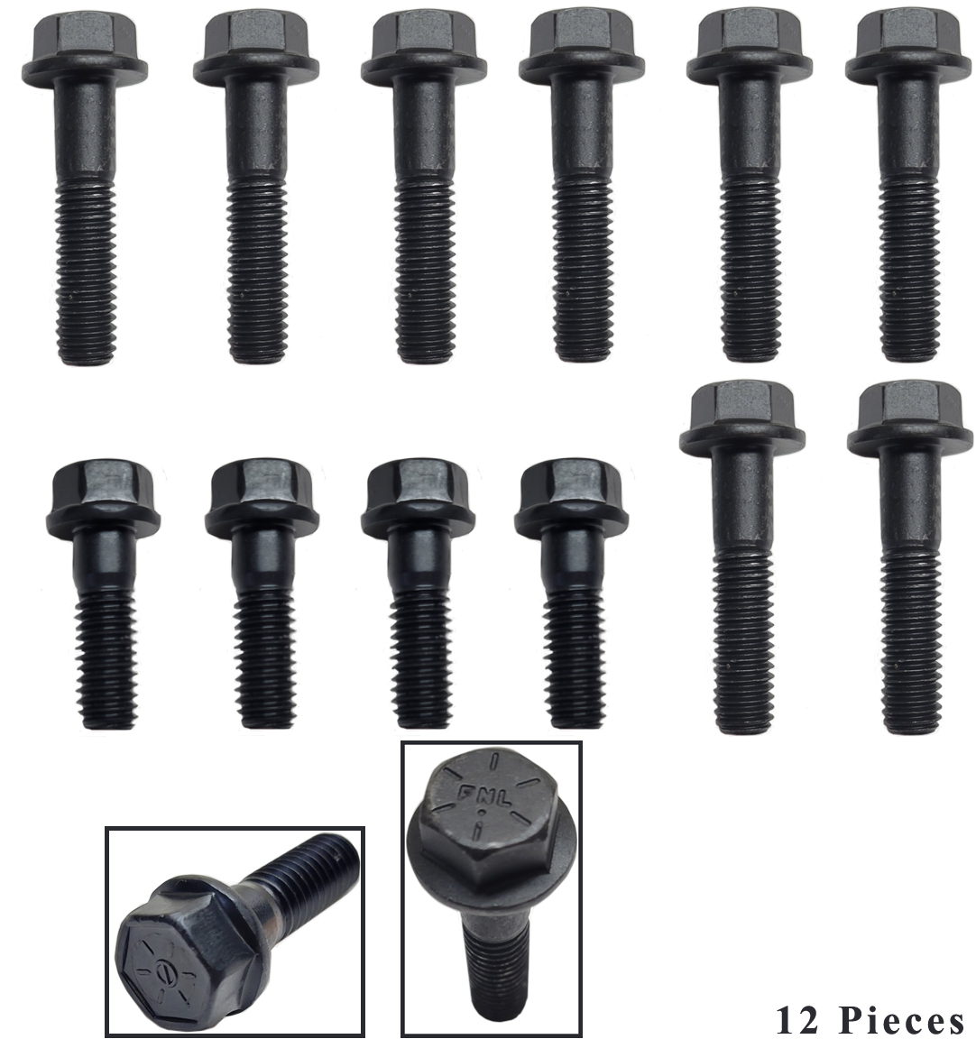 1970 Oldsmobile Cutlass/442/F85 INTAKE MANIFOLD BOLT KIT FOR CAST IRON