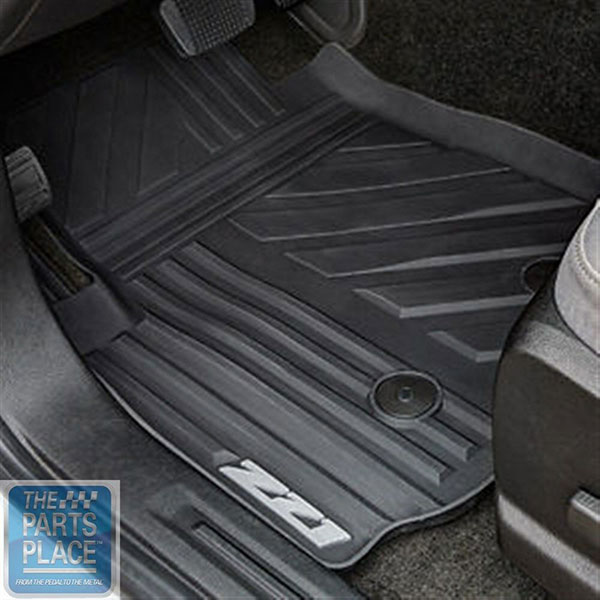 2016 Miscellaneous CHEVROLET COLORADO FRONT FLOOR MATS - ALL WEATHER Z71 LOGO - GM # 22968487 | 22968487