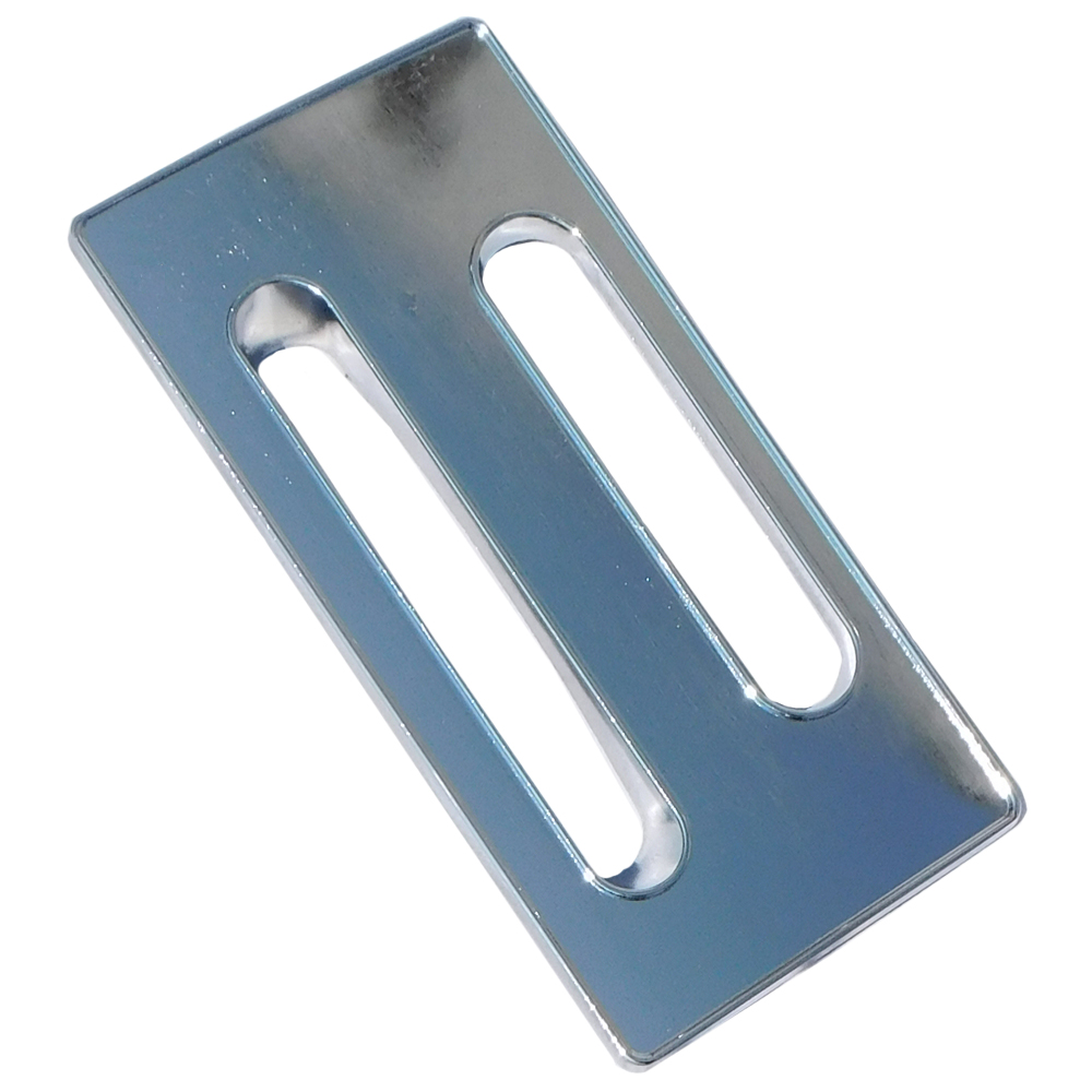 1970 Pontiac GTO/LeMans/Tempest 2 SPEED AUTOMATIC SHIFTER TOP PLATE - CHROME FINISH DIECAST - (DOES NOT INCLUDE WOODGRAIN) - EA (GM # 9791005) | CP2113G
