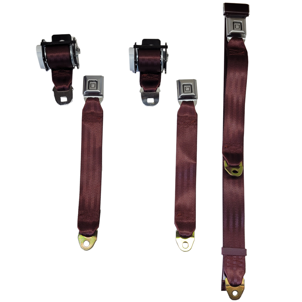 1983 Pontiac GTO/LeMans/Tempest FACTORY STYLE REAR SEAT BELTS SET | IN10814Z