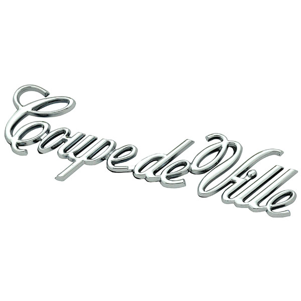 1991 Cadillac Cars GM NOS CADILLAC FLEETWOOD / DEVILLE ''SEDAN DEVILLE'' NAMEPLATE EMBLEM - GM # 20440999 | EM1213D