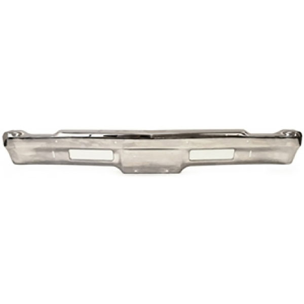 1973 Chevrolet Nova/Chevy II FRONT CHROME BUMPER WITHOUT IMPACT STRIP HOLES NEW - EA | BP2121N