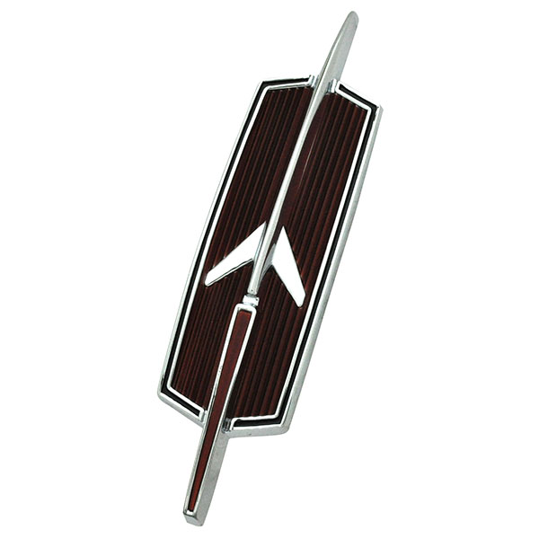 1969 Oldsmobile Cutlass/442/F85 VISTA CRUISER TAILGATE EMBLEM ROCKET - EA | EM2509T