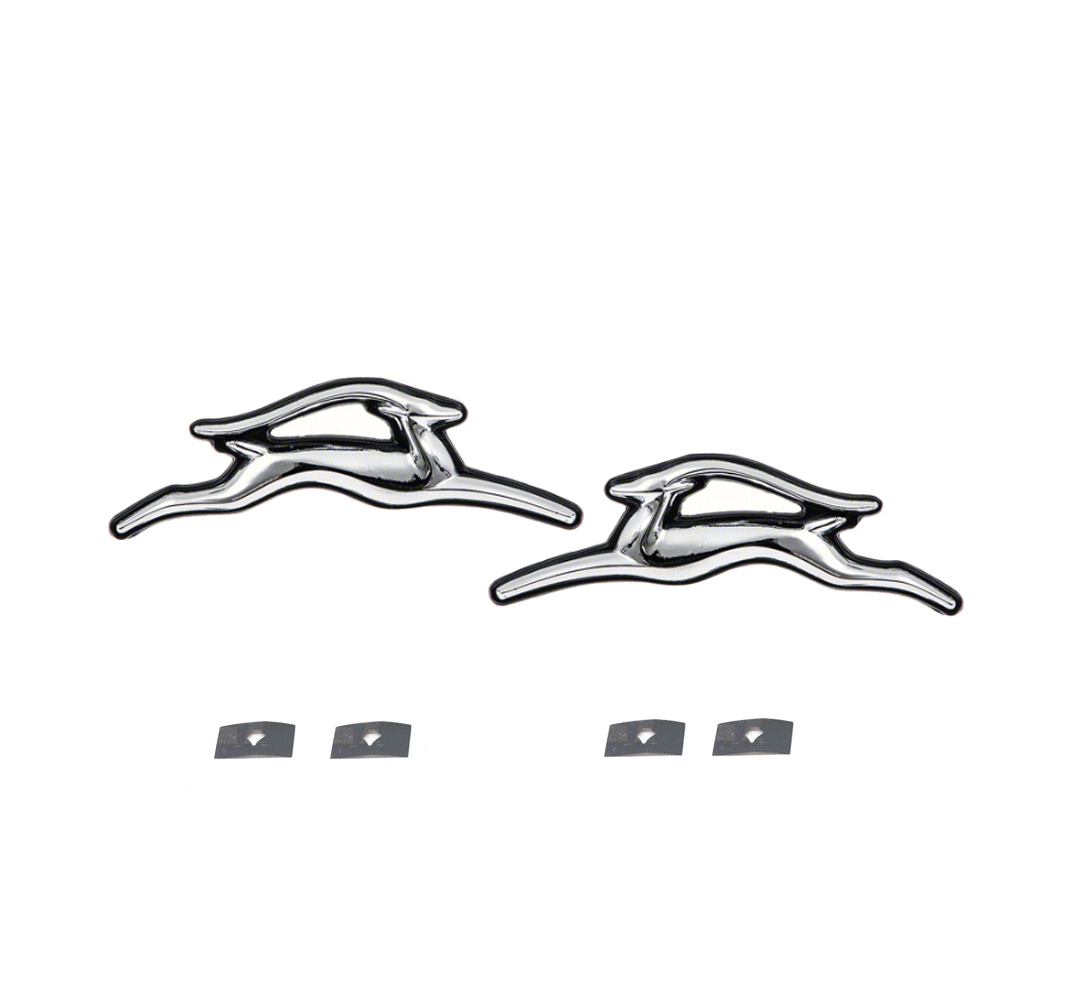 1972 Chevrolet Impala/Caprice/Bel Air INTERIOR DOOR PANEL EMBLEMS - PAIR | EM1313P