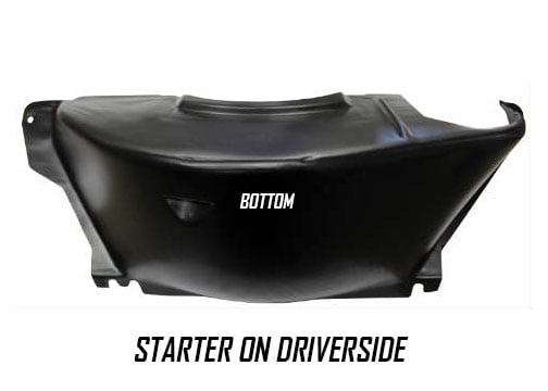 1969 Oldsmobile Cutlass/442/F85 TH350 & TH400 TRANSMISSION INSPECTION COVER (METAL) | AT1025Z