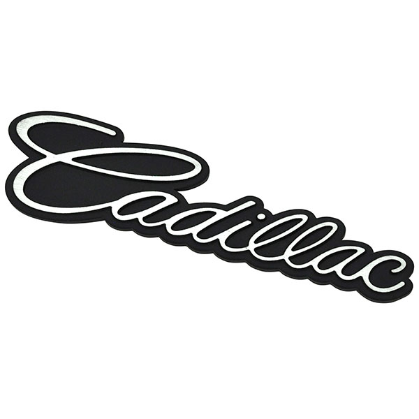 1982 Cadillac Cars DIECAST ''CADILLAC'' EMBLEM - 6'' LONG 1-1/4'' TALL  (CAN BE MOUNTED ON FENDER OR TRUNK. CAN BE USED ON SEVERAL MODELS OF CADILLAC) | EM6566D