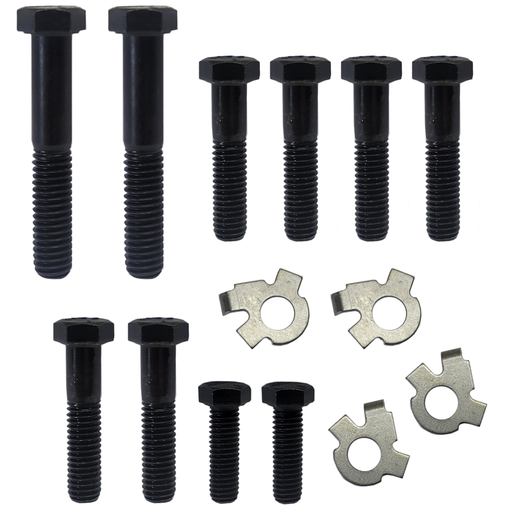 1971 Pontiac GTO/LeMans/Tempest EXHAUST MANIFOLD BOLT KIT FOR STANDARD MANIFOLDS (INCLUDES BOLTS & LOCKS) 14 PIECE KIT | EX8525Z