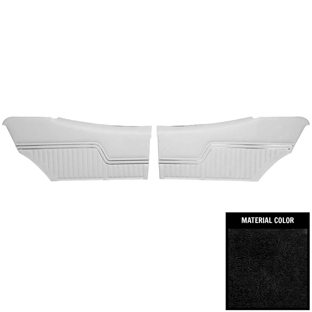 1970 Chevrolet Chevelle/Malibu REAR DOOR PANELS STANDARD COUPE (PUI PREASSEMBLED) - PR | IN2424V
