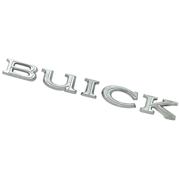 1967 Buick Skylark/GS/Regal/GN TRUNKLID EMBLEM 'BUICK' LETTERS - SET | EM5391S