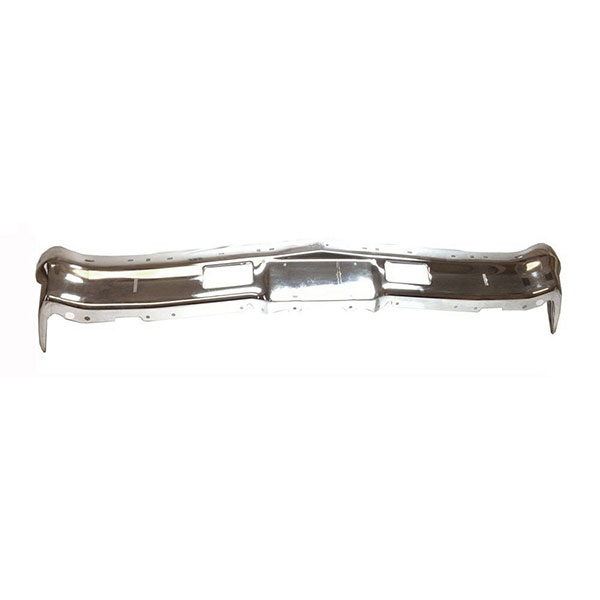 1974 Chevrolet Nova/Chevy II FRONT CHROME BUMPER WITH HOLES FOR IMPACT STRIP & BUMPER GUARDS NEW - EA | BP2123N