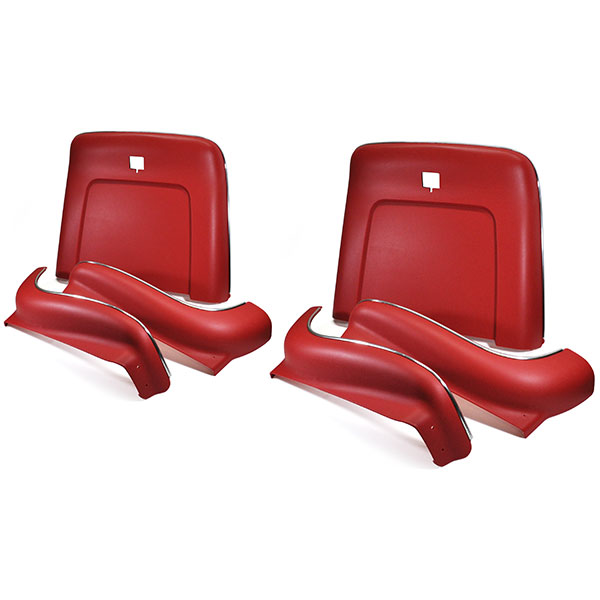 1971 Pontiac Grand Prix 69-UP SEAT BACK & APRON KIT (RED) - 6 PIECES | IN2244Z