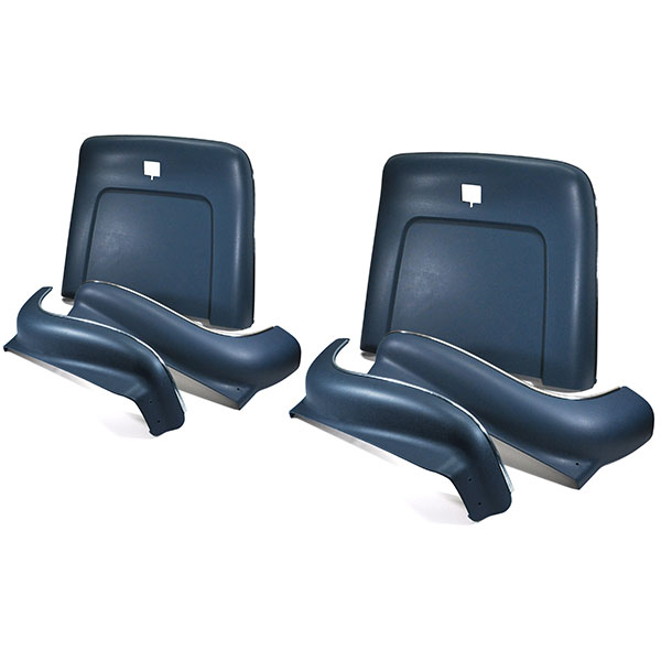 1972 Pontiac GTO/LeMans/Tempest SEAT BACK & APRON KIT (MEDIUM BLUE) - 6 PIECES | IN2245Z