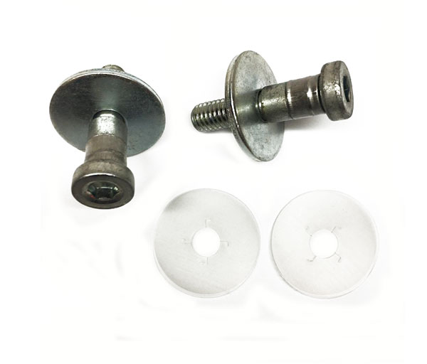 1967 Chevrolet Camaro NEW DOOR LOCK STRIKER BOLT KIT WITH PLASTIC
