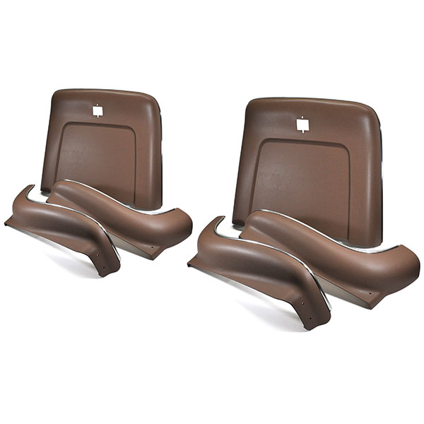 1972 Buick Skylark/GS/Regal/GN SEAT BACK & APRON KIT (DARK SADDLE) - 6 PIECES | IN2254Z