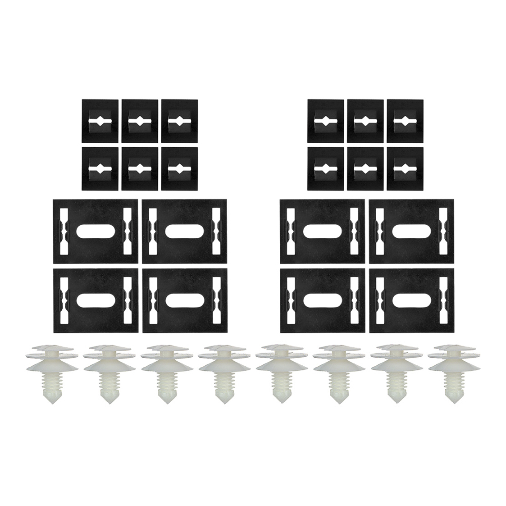 1976 Pontiac Firebird/TransAm LOWER DOOR PANEL CLIP SET FOR LOWER PLASTIC PANEL - 28 PIECES | IN2305F