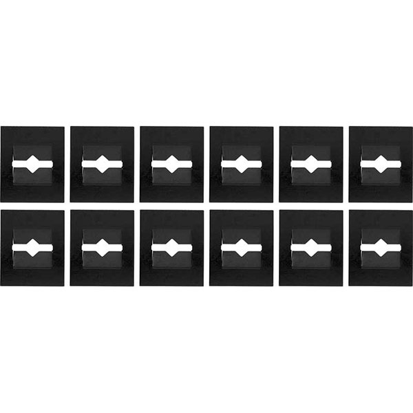 1973 Pontiac Firebird/TransAm SMALL STEEL CLIPS TO ATTACH LOWER PANEL TO UPPER DOOR PANEL - SET OF 12 | IN2306F