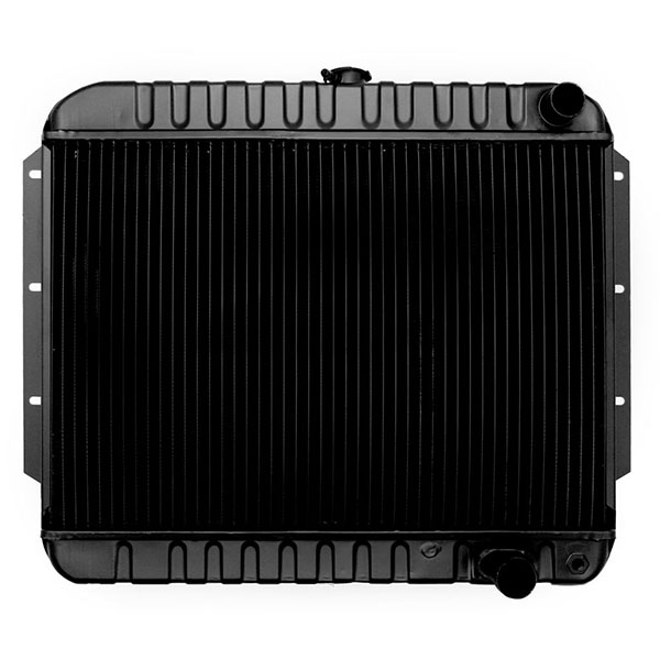 1961 Chevrolet Impala/Caprice/Bel Air 3 CORE RADIATOR FOR 409 WITH STRAIGHT BOTTOM TANK (AUTOMATIC TRANS) 10280 ANN | CS7520P