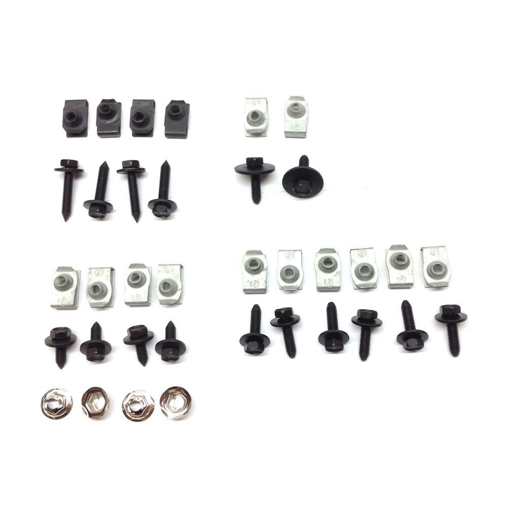 1983 Chevrolet Monte Carlo HEADER PANEL HARDWARE MOUNTING KIT - 36 PIECE KIT (THIS KIT INCLUDES HEADER PANEL TO FENDERS, TOP HEADER PANEL TO CORE SUPPORT, HEADER PANEL L BRACKET TO CORE SUPPORT, HEADER PANEL LOWER / INSIDE TO CORE SUPPORT) | GH1361Z