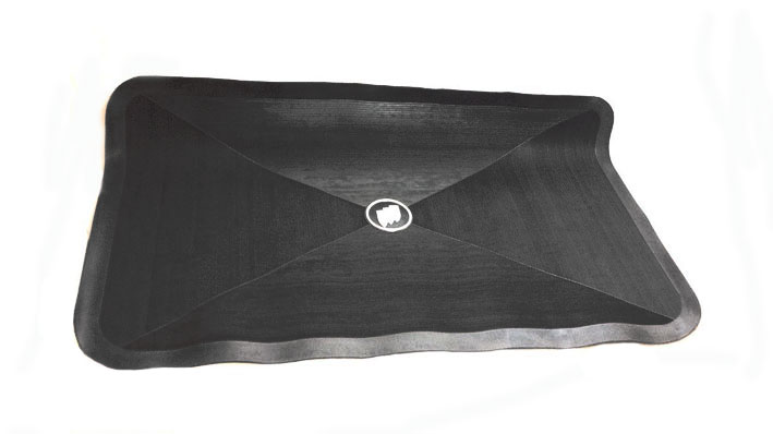 1962 Buick Skylark/GS/Regal/GN NEW OEM ACCESSORY RUBBER TRUNK MAT - GM # 981403 (SITS ON TOP OF FELT TRIM) | TR1403S