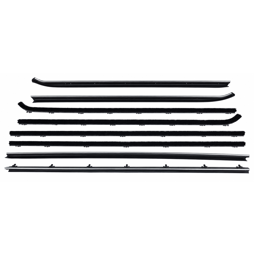 1969 Mopar Dodge/Chrysler/Plymouth DODGE DART WINDOWFELT KIT (8 PIECES) - HARDTOP | WS6769J