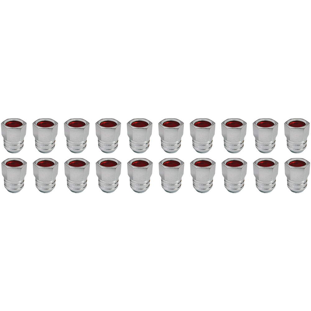 1972 Pontiac GTO/LeMans/Tempest RALLY II RED LUG NUT SET (20) 7/16