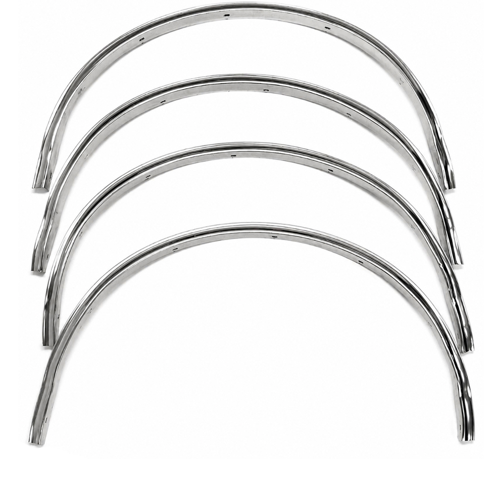 1968 Oldsmobile Cutlass/442/F85 STAINLESS WHEEL WELL MOLDINGS | XP6869T