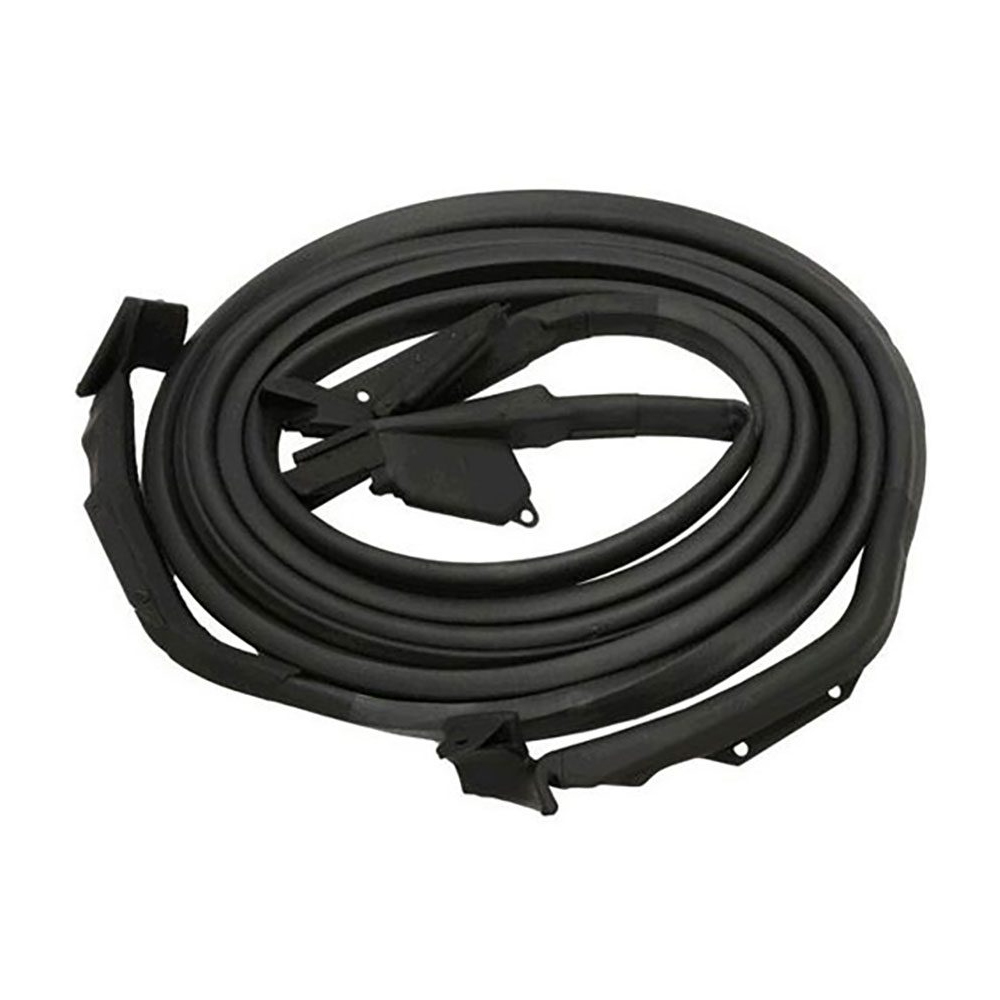 1968 Chevrolet Corvette DOOR MAINS SEAL KIT W/ LATEX ENDS (OEM LATEX - DRIVER AND PASSENGER SIDE) - GM # 3913045 / 3913046 - PAIR | WS6868O