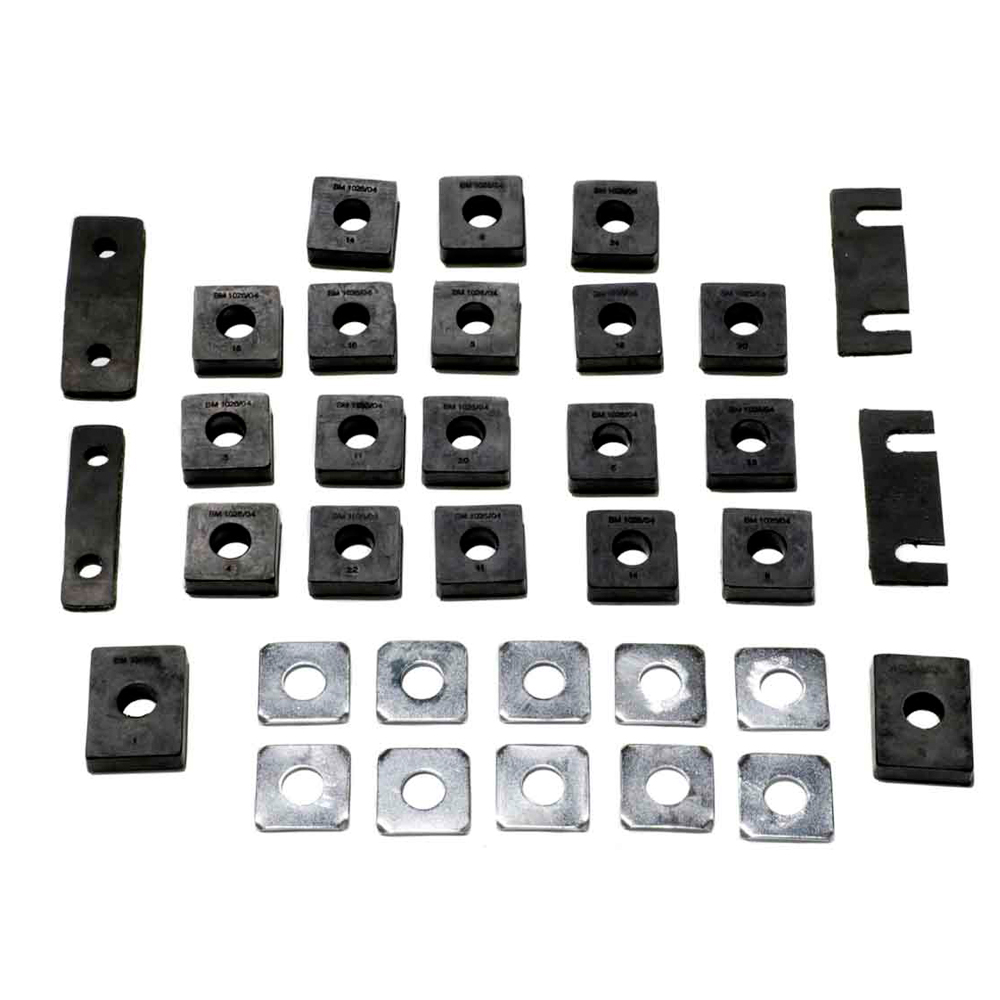 1956 Chevrolet Full Size up to 1957 BODY MOUNT BUSHING KIT - CONV. | HB2002L