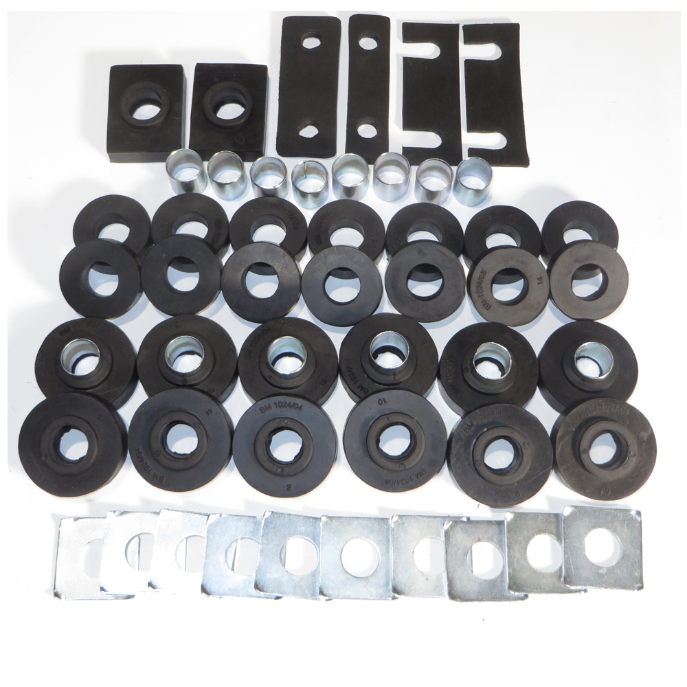 1957 Chevrolet Full Size up to 1957 BODY MOUNT BUSHING KIT - SEDAN | HB2004L