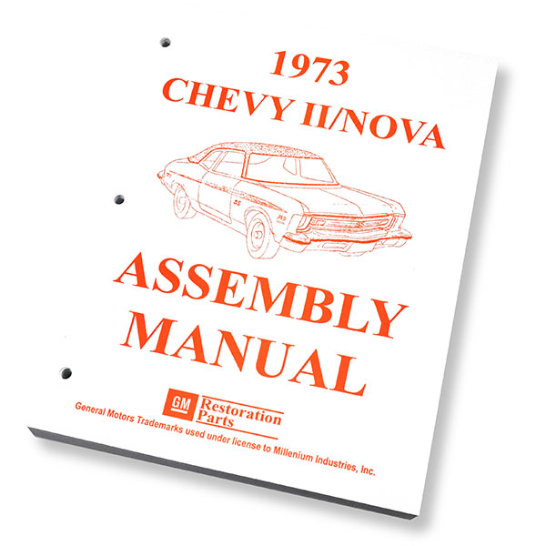 1973 Chevrolet Nova/Chevy II ASSEMBLY MANUAL | BK7373N