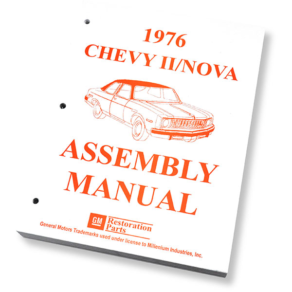 1976 Chevrolet Nova/Chevy II ASSEMBLY MANUAL | BK7676N