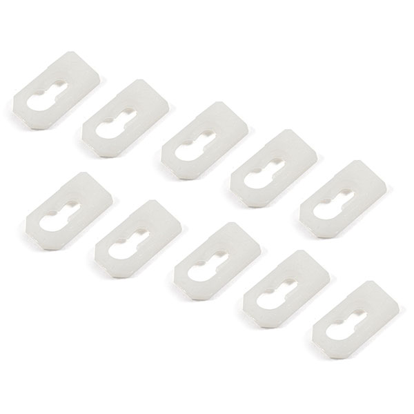 1972 Pontiac GTO/LeMans/Tempest VINYL TOP MOLDING CLIP (PLASTIC) - SET OF 10 | XP6130Z