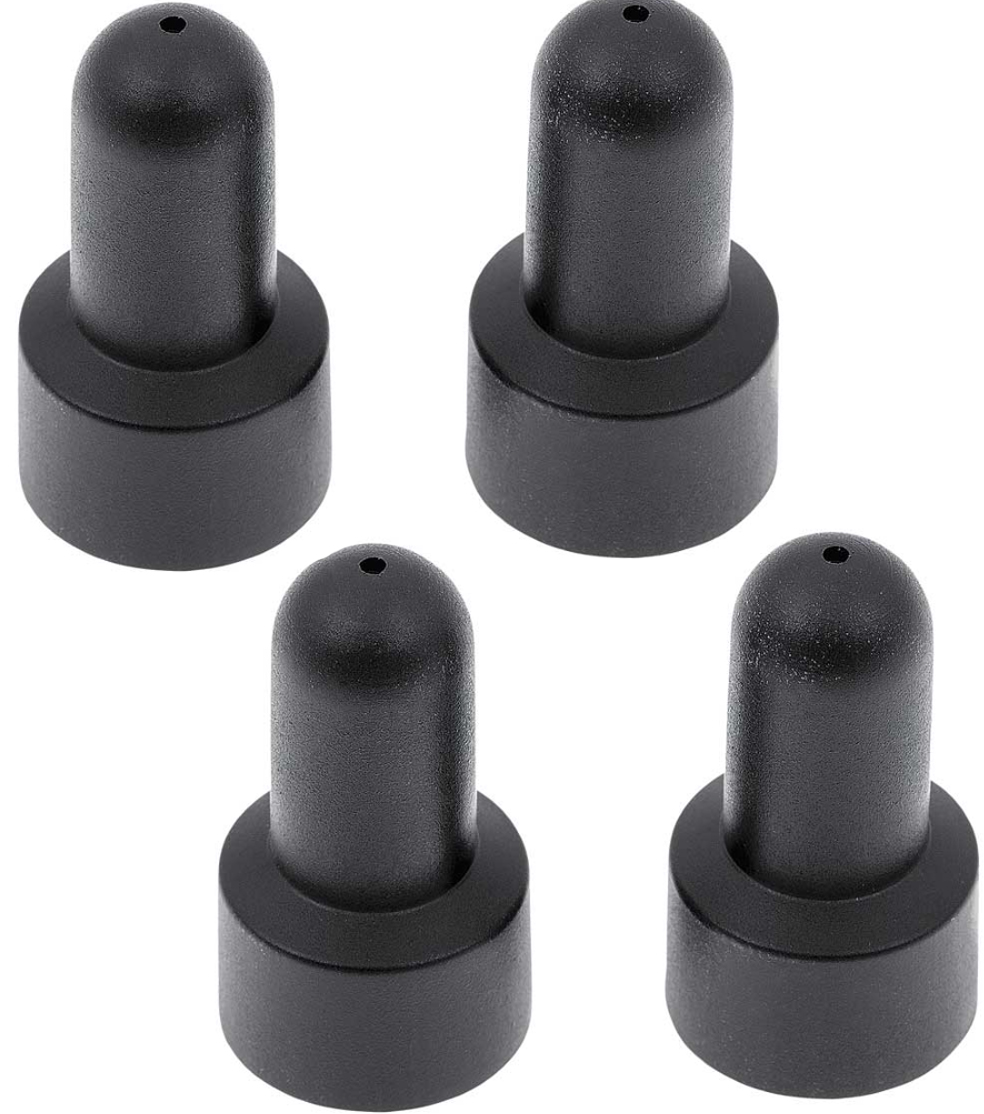 1969 Pontiac Firebird/TransAm REAR SHOCK CAP- SET OF 4 (NEW OEM CAP MOUNTS ON TOP OF THE SHOCK STUD- KEEPS SHOCK THREADS FROM GETTING DAMAGED, COMMONLY MISSING) GM#3908372 | SU12345F