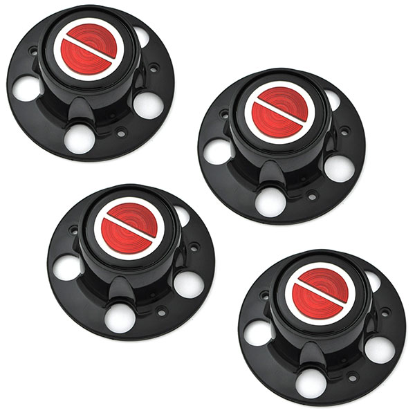 2001 Ford Misc FORD RANGER & BRONCO RED AND BLACK CENTER CAPS- SET OF 4 | WT5365B
