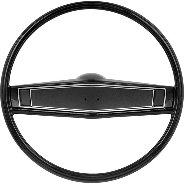 1970 Chevrolet Monte Carlo STEERING WHEEL KIT; BLACK; WITH BLACK STEERING WHEEL SHROUD | ST3200C