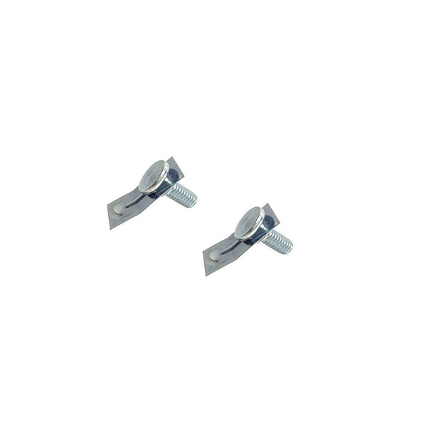 1967 Pontiac GTO/LeMans/Tempest HOOD HINGE CLIP & RETAINING STUD - PAIR | BP12833G