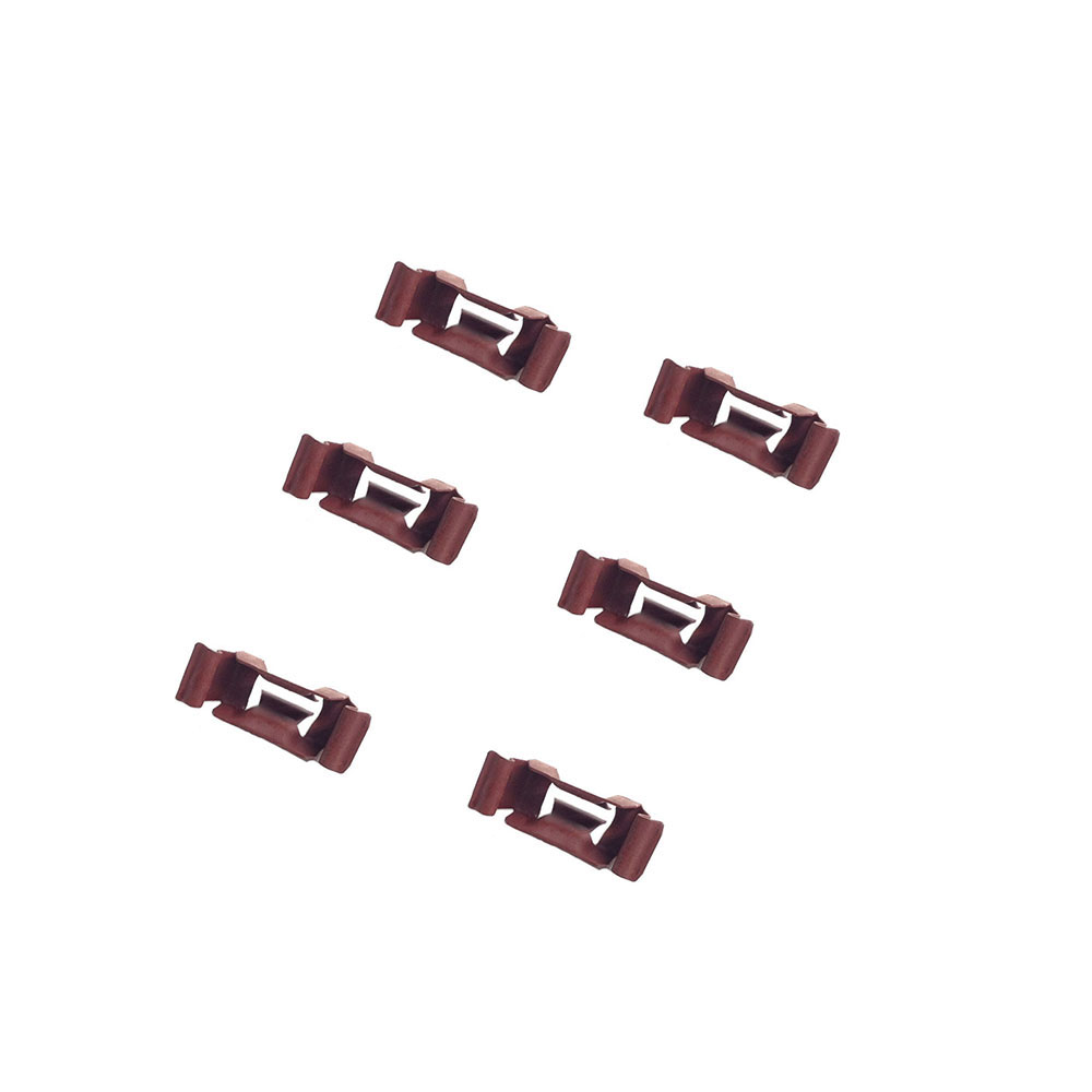 1968 Pontiac GTO/LeMans/Tempest DASH PAD CLIP (SMALL) WITHOUT A/C- SET OF 6 | IN12479G