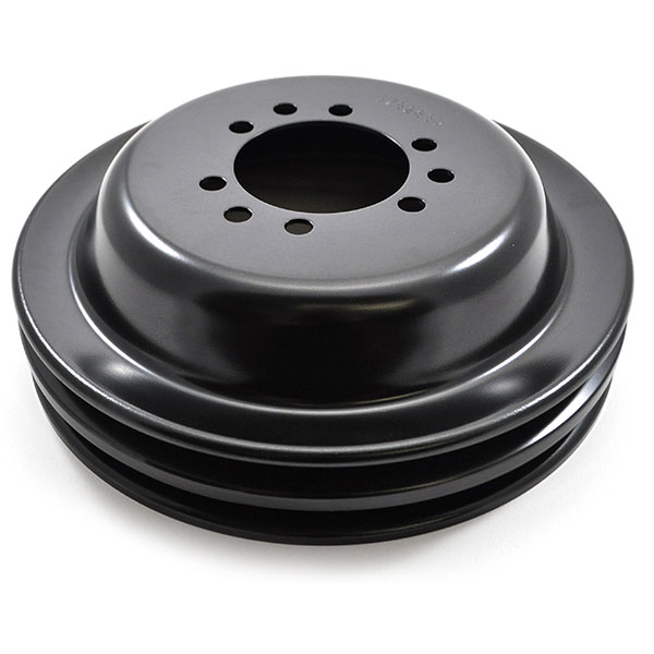 1965 Pontiac Full Size PONTIAC ENGINE CRANK PULLEY 2 GROOVE 8
