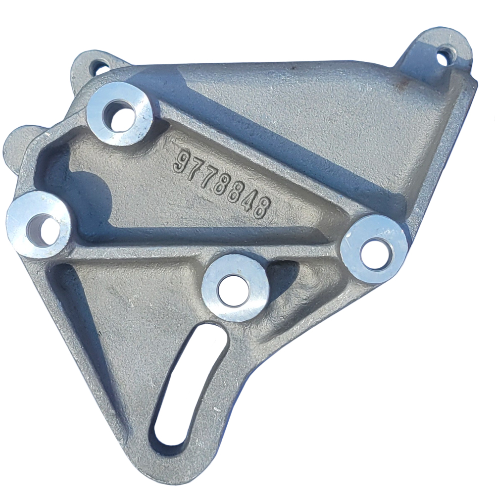 1966 Pontiac Full Size LOWER ALUMINUM POWER STEERING PUMP BRACKET NEW GM # 9778848 | ST12322Z