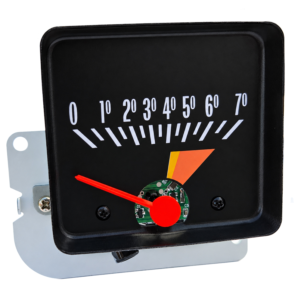 1971 Chevrolet Nova/Chevy II TACHOMETER WITH WHITE NUMBERS & DASHES REDLINE 5000-7000 | IN5794N