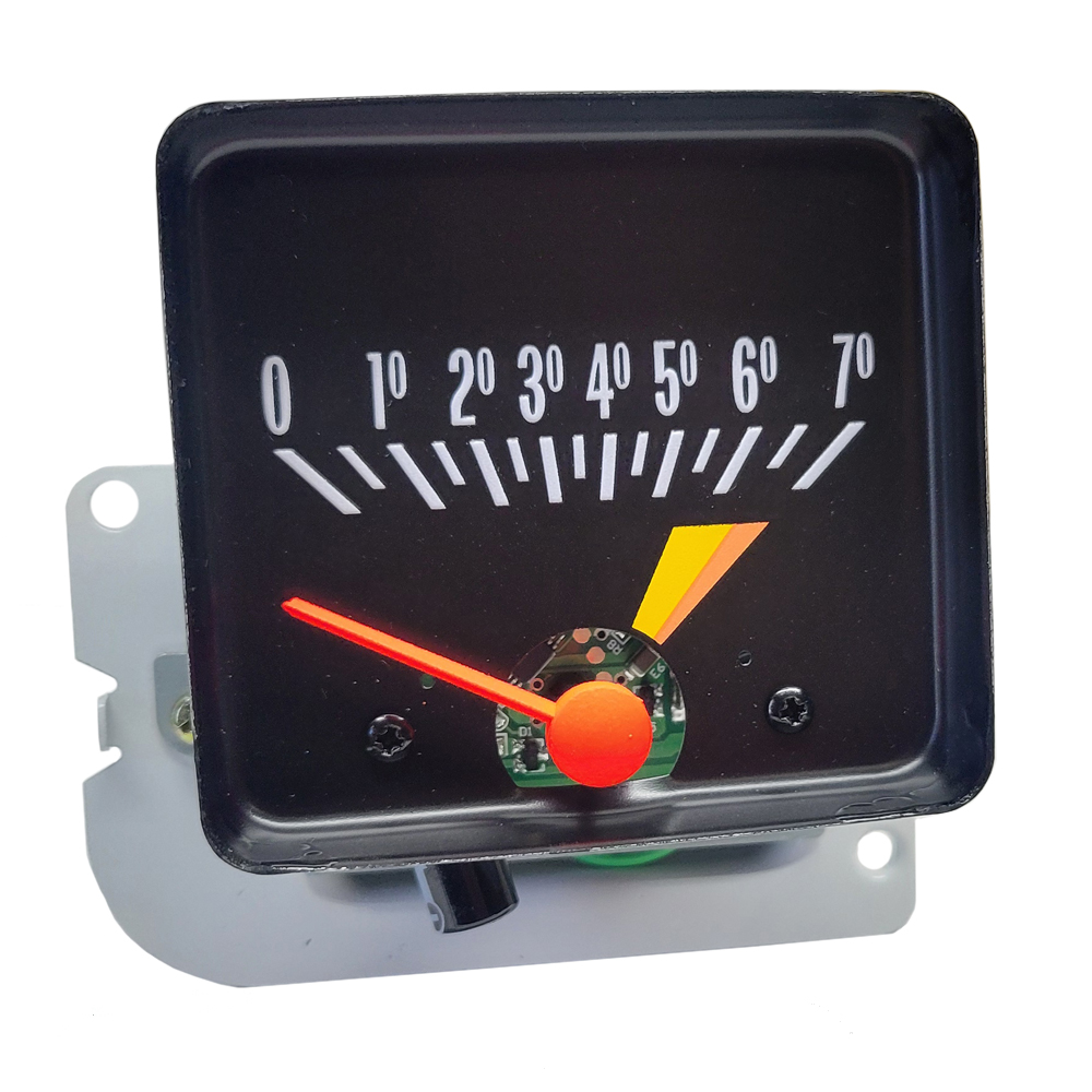 1973 Chevrolet Nova/Chevy II TACHOMETER WITH WHITE NUMBERS & DASHES REDLINE 6500-7000 | IN5797N