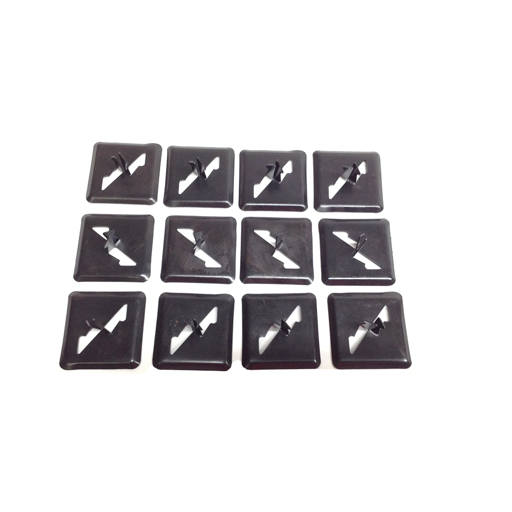 1975 Cadillac Cars HOOD PAD CLIP (SQUARE STEEL) - SET OF 12 | EN4831Z