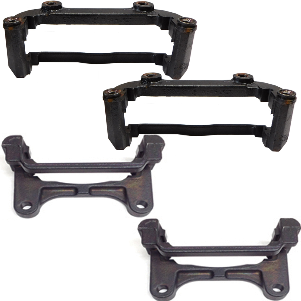 2011 Chevrolet Corvette HEAVY DUTY BRAKE CALIPER MOUNTING BRACKET â€“ FRONT & REAR J55 CODE GM 88964166; 88964167 - SET 4 PC | BR2323Z