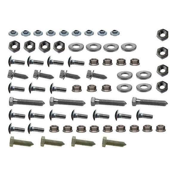 1977 Chevrolet Camaro FRONT BUMPER & BRACKET INSTALLATION MOUNTING KIT (69 PIECES) - EA | BP1550R