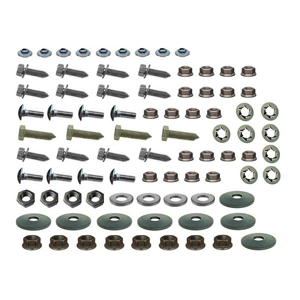 1975 Chevrolet Camaro REAR BUMPER & BRACKET INSTALLATION MOUNTING KIT (86 PIECES) - EA | BP1551R