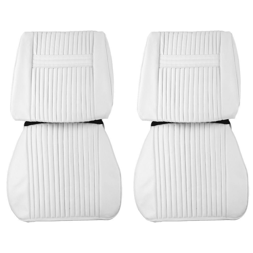 1964 Oldsmobile Cutlass/442/F85 FRONT BUCKET SEAT COVERS (HOLIDAY PUI) - PR | IN2881T