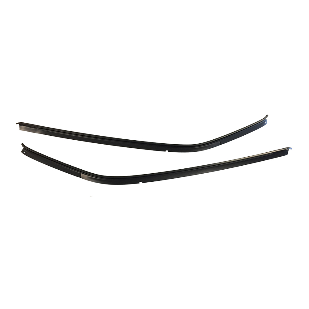 1967 Pontiac GTO/LeMans/Tempest DRIP RAIL RETAINERS SUPORTS COUPE SET (2 PIECES) NEW | BP9645A