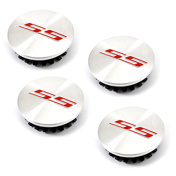 2014 Chevrolet Impala/Caprice/Bel Air SS CENTER WHEEL CAPS SILVER GM 19351757 / 9595010 - SET OF 4 | 19351757